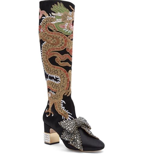 gucci candy dragon boot|Gucci Candy Dragon Patterned Boots .